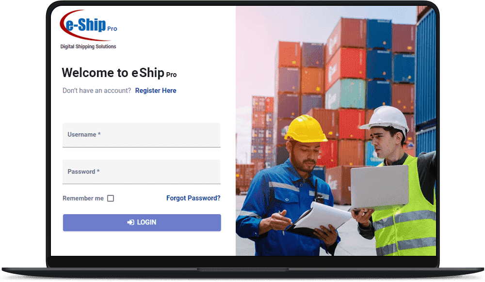eShip Pro Home Banner - Smart Global Logistics Solutions